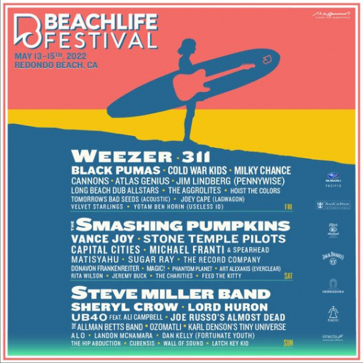 SMASHING PUMPKINS And STONE TEMPLE PILOTS Among Confirmed Artists For BEACHLIFE FESTIVAL